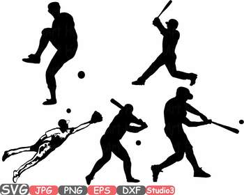Baseball Player Clipart Stock Illustrations – 996 Baseball Player