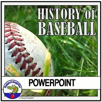 Preview of Baseball PowerPoint - History of the Game