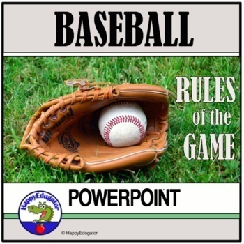 Preview of Baseball PowerPoint - The Rules of the Game