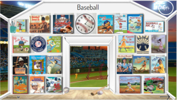 Preview of Baseball Read-Aloud Library Resources & Activities