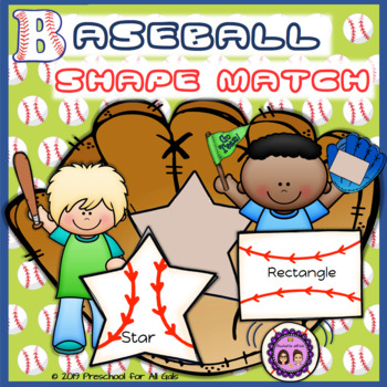 Preview of Baseball Shape Match