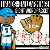 Baseball Sight Word Packet