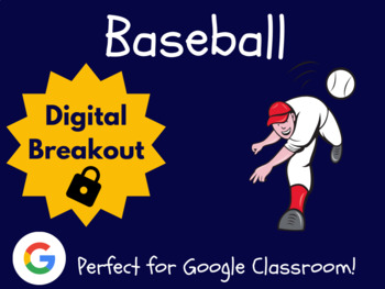 Preview of Baseball Digital Breakout (Escape Room, Scavenger Hunt, World Series)