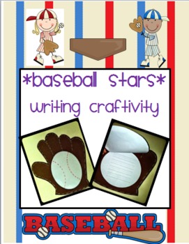Preview of Baseball Stars- Writing, Crafts and Sportsmanship Packet