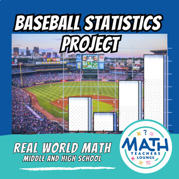 Preview of Baseball Statistics Project - Histograms, Box-and-Whisker, and Frequency Tables