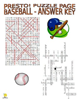 baseball puzzle