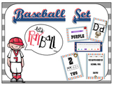 Baseball Theme Classroom Decor Pack