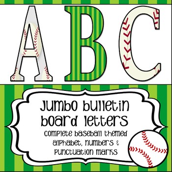 Basketball Theme Jumbo Letters by Molly's Media Center Magic and More