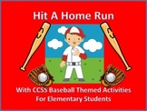 Baseball Themed CCSS Activities