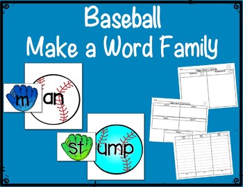 baseball unit literacy math activities center tpt