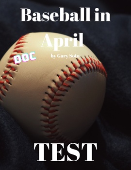 Preview of Baseball in April - Test (DOC)