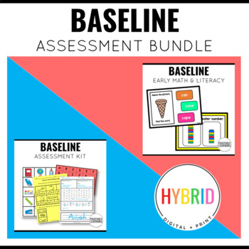 Preview of Baseline Data Assessments for the Beginning of the Year | Special Education