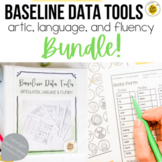 Speech Therapy Data Collection Baseline BUNDLE {printable}