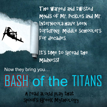 Preview of Bash of the Titans - A read aloud play that spoofs Greek Mythology