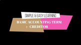 Basic Accounting Terms - Part 2