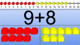 Basic Addition 1-20 (with visuals & number line)