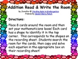 Basic Addition Read & Write the Room 