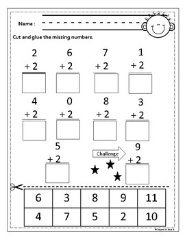 Basic Addition Worksheets by Crayons to Pencils | TpT