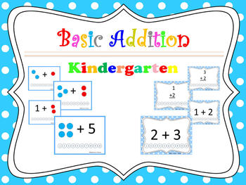 Preview of Basic Addition in Kindergarten PPT for  Interactive Whiteboard