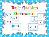Basic Addition in Kindergarten PPT for  Interactive Whiteboard