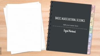 Preview of Basic Ag Science Digital Notebook - Version 2.0