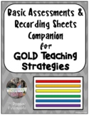 Basic Assessments and Recording Sheets Companion for GOLD 