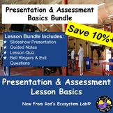 Basic Automotive Circuits Presentation & Assessment Lesson Bundle