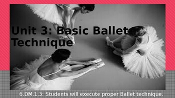 Preview of Basic Ballet Technique (REMOTE FRIENDLY)