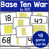 Place Value Game | Base Ten War to 100