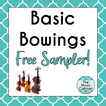 Preview of Basic Bowings for String Orchestra: Free Sampler!