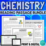 Basic Chemistry Reading Comprehension Passages Bundle PRIN