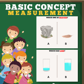 Preview of Basic Concepts : 5 types of Measurement Task Cards