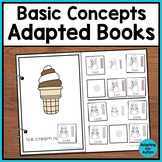 Basic Concepts Adaptive Books for Special Education and Sp