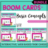 Basic Concepts BUNDLE Boom Cards™ {Speech Therapy Distance