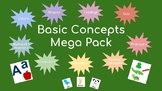 Basic Concepts Mega Pack: Sorting/Labeling/Describing