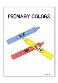 Basic Concepts: Primary and Secondary Colors Worksheets