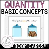 Basic Concepts Quantity BOOM CARDS™ for Speech Therapy