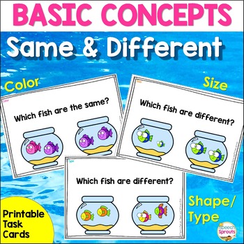 Basic Concept - Same and Different