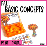 Basic Concepts Speech Therapy Fall | Fall Basic Concept Ac
