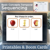 Basic Concepts Speech Therapy Temporal Sequencing Boom Car