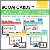 Basic Concepts and Skills Bundle BOOM CARDS™ | Digital Task Cards