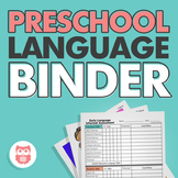 Preschool Language Binder: Targets Early Expressive and Re