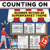 Basic Counting on Number Within 20 Supermarket Theme For B