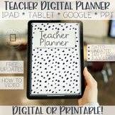 Basic Digital Teacher Planner | iPad, Tablet, Google, Powe