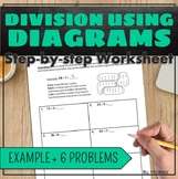 Basic Division with Diagrams Worksheet