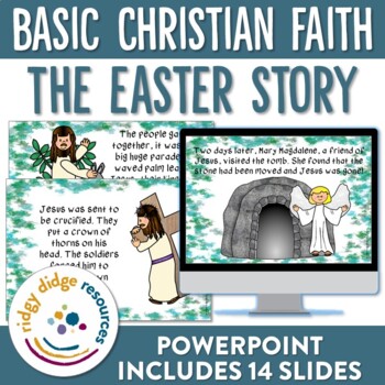 Preview of Basic Easter Story Powerpoint