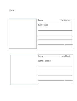 Preview of Basic Economics Worksheet Second Grade Saving and Spending