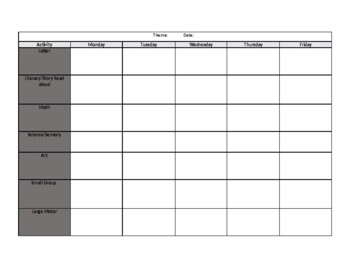 Basic Editable Lesson Plan Form by Alexandra Drake | TPT