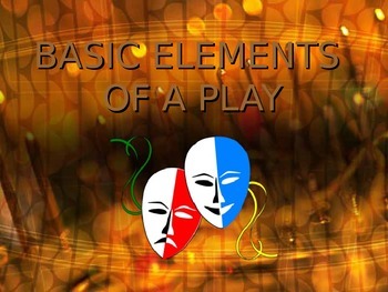 Preview of Basic Elements of a Play PowerPoint