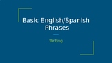 Basic English Phrases-English/Spanish